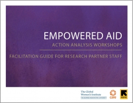 Empowered Aid Action Analysis Workshop: Facilitation Guide for Research Partner Staff