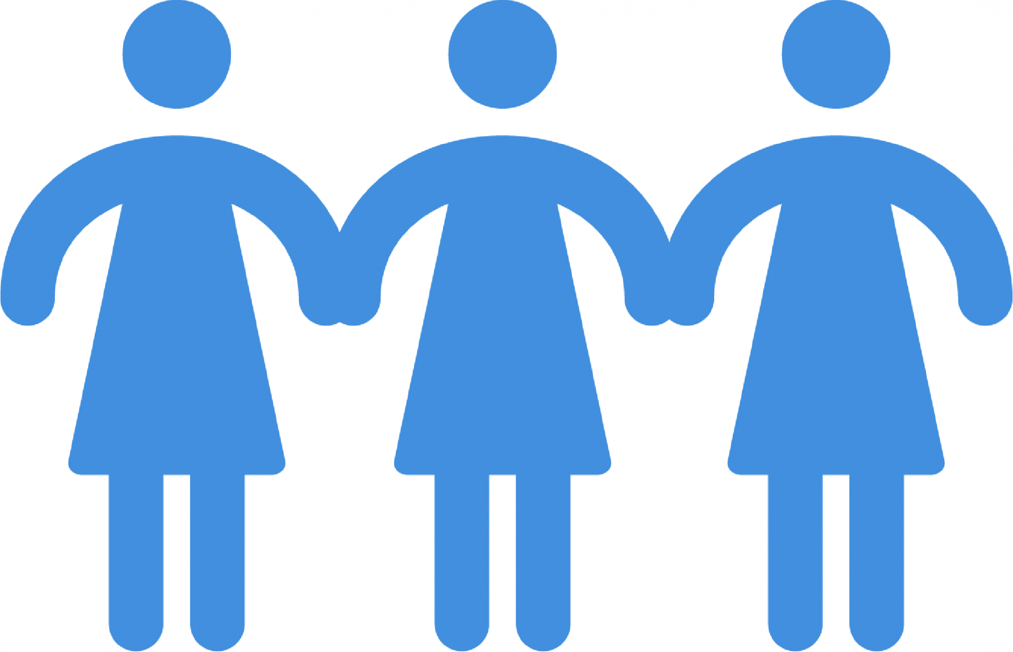 Women Aid workers icon