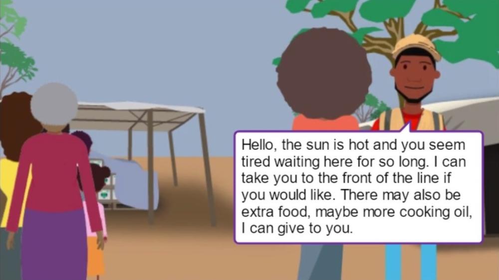 Example of a case study from the course