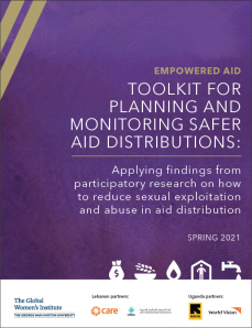 Empowered Aid Toolkit for Planning and Monitoring Safer Aid Distributions