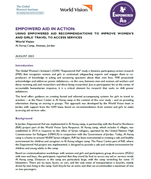 Picture of the first page of the case study