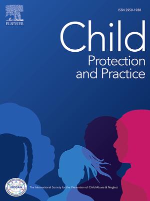 Cover photo of the article titled, "Child Protection and Practice"