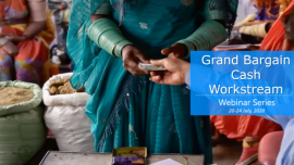 Grand Bargain Cash Workstream: Webinar Series